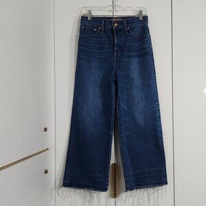 J. Crew Blue Wide Leg Denim